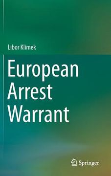 portada European Arrest Warrant (en Inglés)