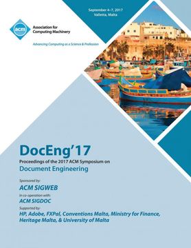 portada Doceng '17: Acm Symposium on Document Engineering 2017 (en Inglés)