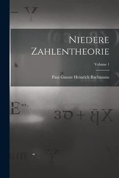 portada Niedere Zahlentheorie; Volume 1 (en Alemán)