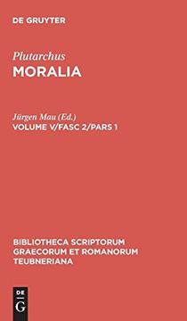 portada Moralia, Volume v (en Ancient Greek)