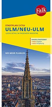portada Falk Stadtplan Extra Standardfaltung Ulm, Neu-Ulm 1: 20 000 (Falk Stadtplan Extra Standardfaltung - Deutschland) (en Alemán)
