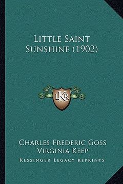 portada little saint sunshine (1902) (in English)