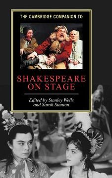 portada The Cambridge Companion to Shakespeare on Stage Hardback (Cambridge Companions to Literature) (in English)