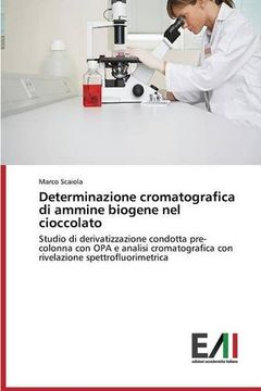 portada Determinazione cromatografica di ammine biogene nel cioccolato