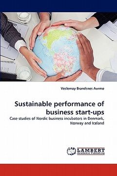 portada sustainable performance of business start-ups (in English)
