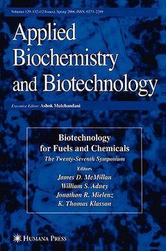 portada twenty-seventh symposium on biotechnology for fuels and chemicals (en Inglés)