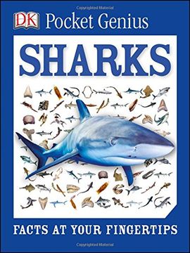 portada Pocket Genius: Sharks: Facts at Your Fingertips (en Inglés)