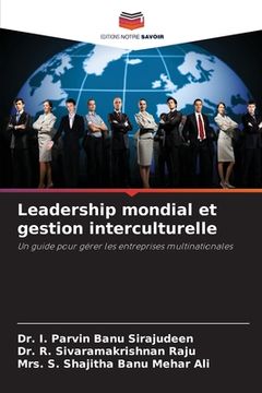 portada Leadership mondial et gestion interculturelle (en Francés)