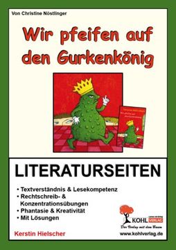 portada Wir pfeifen auf den Gurkenkönig / Literaturseiten (en Alemán)