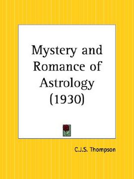 portada mystery and romance of astrology