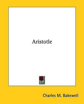 portada aristotle (en Inglés)