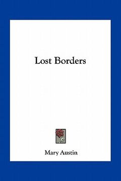 portada lost borders (en Inglés)