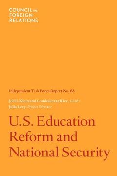 portada u.s. education reform and national security