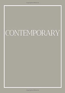 portada Contemporary: A Decorative Book for Coffee Tables, Bookshelves and end Tables: Stack Style Decor Books to add Home Decor to Bedrooms, Lounges and. Book Ideal for Your own Home or as a Gift. 