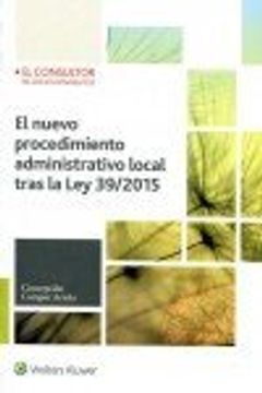 portada El nuevo procedimiento administrativo local tras la Ley 39/2015