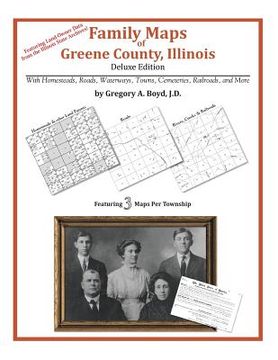 portada Family Maps of Greene County, Illinois (en Inglés)