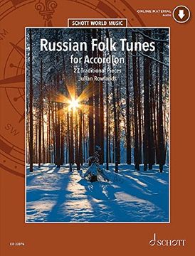 portada Russian Folk Tunes for Accordion - 27 Traditional Pieces - Schott World Music Series - Sheet Music With Online Audio Files - Schott Music (ed 23376)