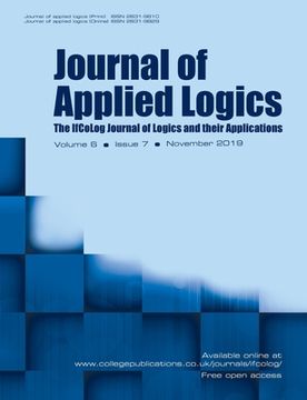 portada Journal of Applied Logics - The IfCoLog Journal of Logics and their Applications: Volume 6, Issue 7, November 2019 (en Inglés)