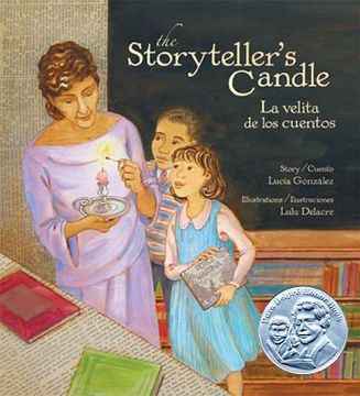 portada the storyteller`s candle/ la velita de los cuentos