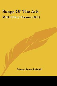 portada songs of the ark: with other poems (1831) (en Inglés)