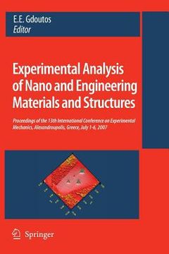portada Experimental Analysis of Nano and Engineering Materials and Structures: Proceedings of the 13th International Conference on Experimental Mechanics, Al