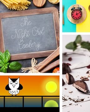 portada The Night Owl Cookery: Customize Your Own Recipe Book (in English)