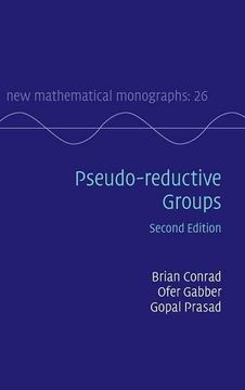 portada Pseudo-Reductive Groups (New Mathematical Monographs) (en Inglés)
