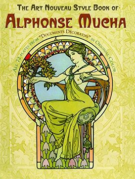 portada The art Nouveau Style Book of Alphonse Mucha (Dover Fine Art, History of Art) (in English)