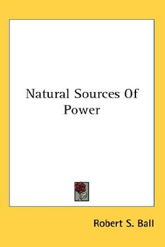 portada natural sources of power (in English)
