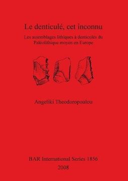 portada Le denticulé, cet inconnu: Les assemblages lithiques à denticulés du Paléolithique moyen en Europe (BAR International Series)