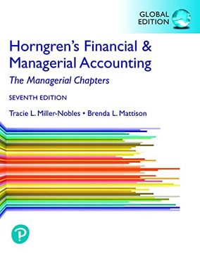 portada Horngren's Financial & Managerial Accounting, the Managerial Chapters, Global Edition (en Inglés)