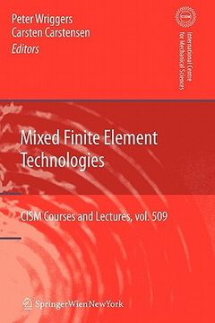 portada mixed finite element technologies (en Inglés)