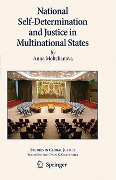 portada national self-determination and justice in multinational states (en Inglés)