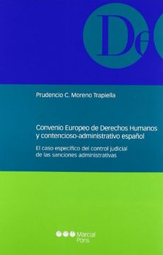 portada convenio europeo de derechos humanos y contencioso-administrativo español