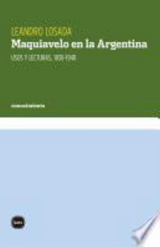portada Maquiavelo en la Argentina (in Spanish)