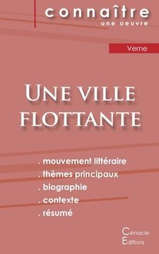 portada Fiche de lecture Une ville flottante de Jules Verne (Analyse littéraire de référence et résumé complet) (en Francés)