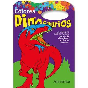 portada Dinosaurios - Colorea Dinosaurios