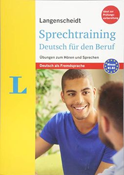 portada Langenscheidt Sprechtraining Deutsch Für Den Beruf - Buch Mit Mp3-Download(langenscheidt Oral Communication Trainer for the Job - Book with MP3 Downlo (en Alemán)