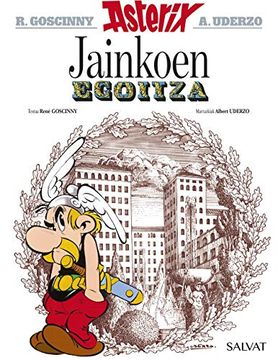 portada Jainkoen Egoitza (Euskara - 10 Urte + - Asterix - Bilduma Klasikoa) (in Basque)