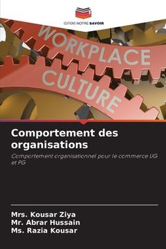 portada Comportement des organisations (in French)