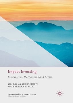portada Impact Investing: Instruments, Mechanisms and Actors (en Inglés)