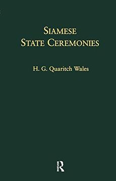 portada Siamese State Ceremonies: With Supplementary Notes (in English)