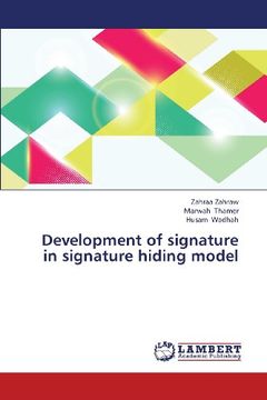 portada Development of Signature in Signature Hiding Model