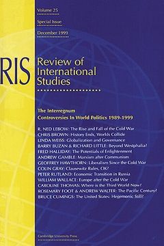 portada The Interregnum: Controversies in World Politics 1989-1999 Paperback (en Inglés)