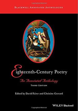 portada Eighteenth-Century Poetry: An Annotated Anthology, 3rd Edition (Blackwell Annotated Anthologies) (in English)