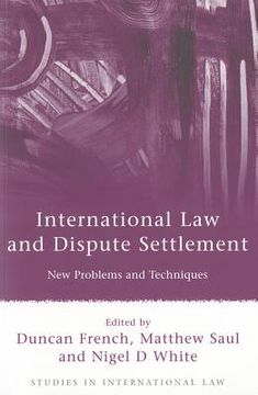 portada international law and dispute settlement