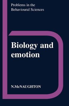 portada Biology and Emotion Paperback (Problems in the Behavioural Sciences) 