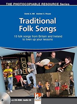 portada Traditional Folk Songs 15 Folk Songs From Britain and Ireland to Liven up Your Lesson With Audio cd (in English)