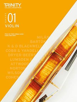 portada Trinity College London Violin Exam Pieces 2020-2023: Grade 1 (Part Only) (en Inglés)