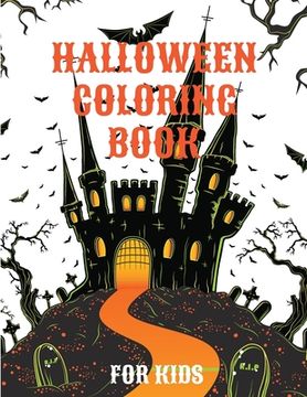 portada Halloween Coloring Book: Spooky Cute Halloween Coloring Pages for Kids (in English)